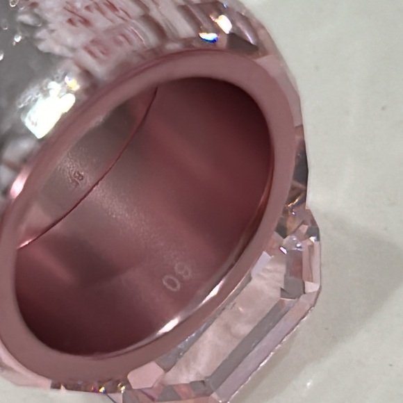 SWAROVSKI NEW Lucent - Anillo de cóctel para joyería, cristal azul, cristal rosa - Picture 12 of 13